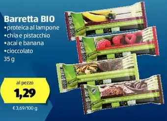 ALDI Barretta Bio 35 g offerta