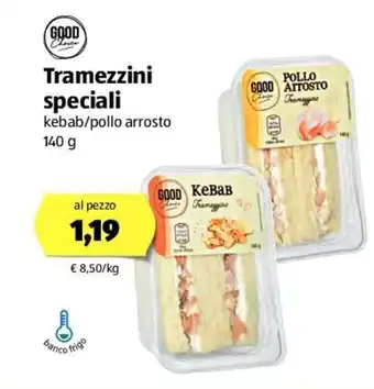 ALDI Tramezzini Speciali 140 g offerta