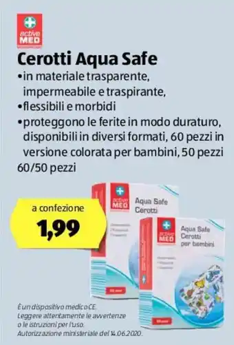 Active Med Cerotti Aqua Safe