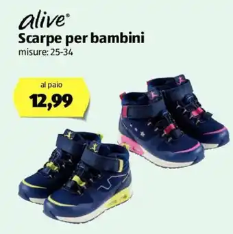 ALDI Alive Scarpe per Bambini offerta