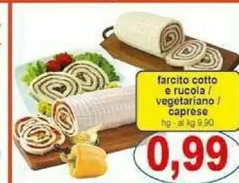 Pewex Farcito Cotto E Rucola offerta