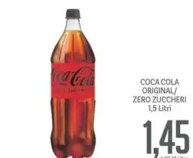 Supermercati Piccolo Coca cola original/zero zuccheri offerta