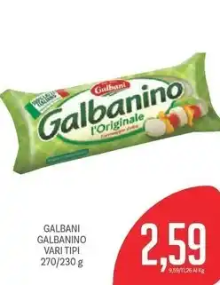 Supermercati Piccolo Galbani galbanino offerta