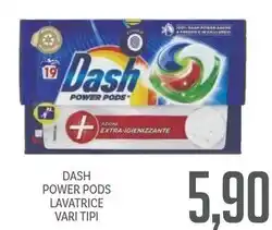 Supermercati Piccolo Dash power pods lavatrice offerta