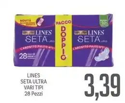 Supermercati Piccolo Lines seta ultra offerta