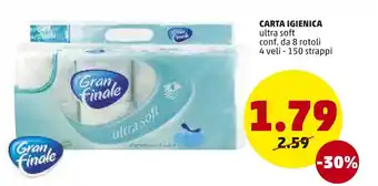 PENNY Carta Igienica Ultrasoft offerta