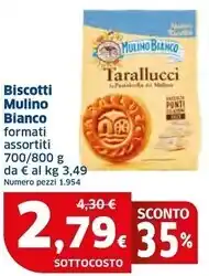 Ok Sigma Mulino bianco biscotti offerta