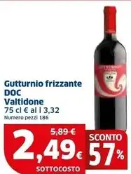Ok Sigma Cantina valtidone gutturnio frizzante offerta