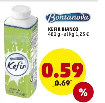 PENNY Bontanova Kefir Bianco 480 g offerta