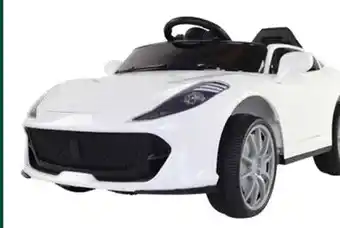 Iper La Grande Auto elettrica 12v con radiocomando bluetooth, luci a led, suoni, acceleratore graduale con funzione freno offerta