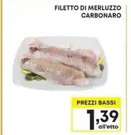 Pam Filetto di merluzzo carbonaro offerta