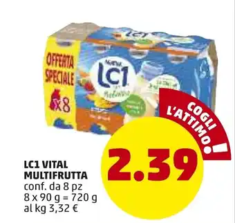 PENNY LC1 Vital Multifrutta 8 x 90 g offerta