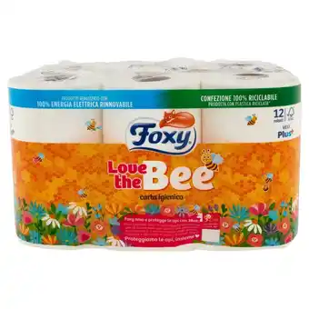 Iperal Carta igienica love the bee foxy offerta