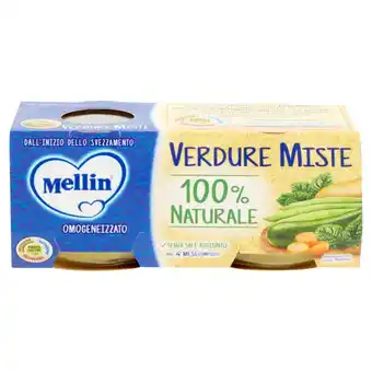 Iperal Omogeneizzato di verdure o ceci mellin offerta