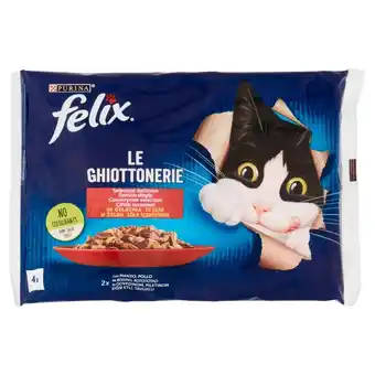 Iperal Alimento umido per gatto le ghiottonerie felix offerta