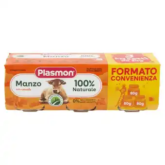 Iperal Omogeneizzato di carne plasmon offerta