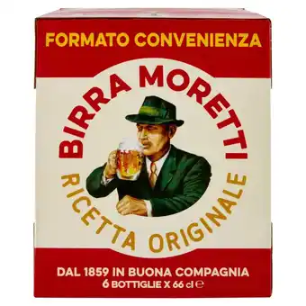 Iperal Birra moretti offerta