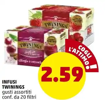 PENNY Infusi Twinings 20 Filtri offerta