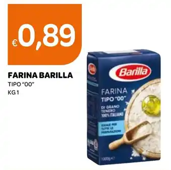 Ekom FARINA BARILLA TIPO "00" KG 1 offerta