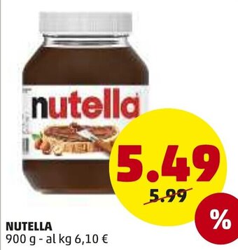 PENNY Nutella 900 g offerta