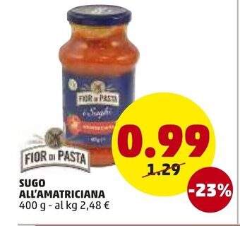 PENNY Sugo All'Amatriciana 400 g offerta