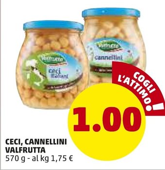 PENNY Ceci, Cannellini Valfrutta 570 g offerta