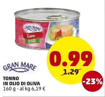 PENNY Tonno In Olio Di Oliva 160 g offerta