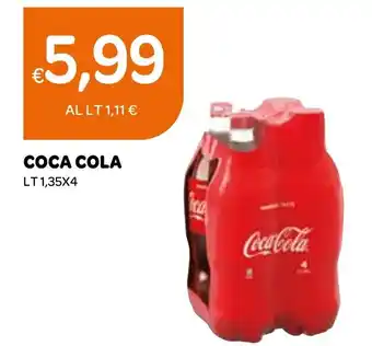 Ekom COCA COLA LT 1,35X4 offerta