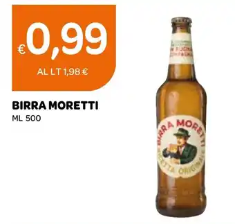 Ekom BIRRA MORETTI ML 500 offerta
