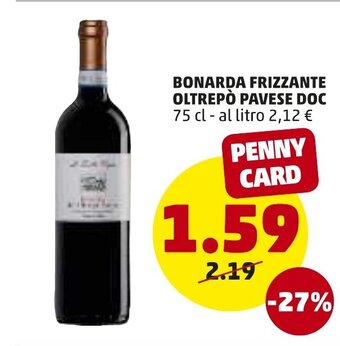 PENNY Bonarda Frizzante Oltrepò Pavese DOC 75 cl offerta