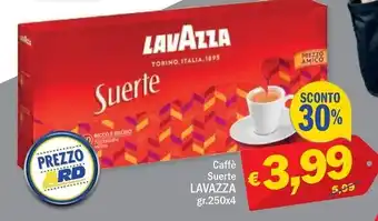 Lavazza caffe suerte