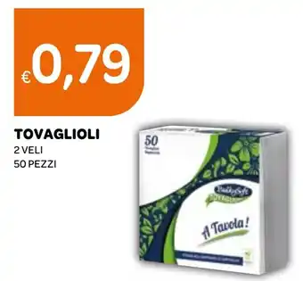 Ekom TOVAGLIOLI 2 VELI 50 PEZZI offerta