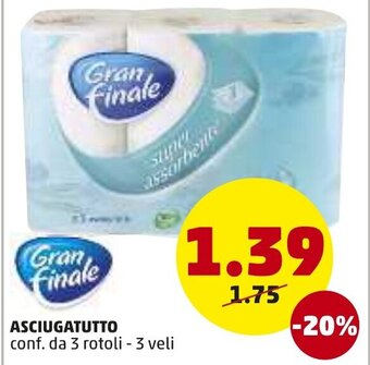 PENNY Gran Finale Asciugatutto offerta