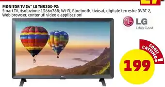 PENNY LG Monitor TV 24" TN520S-PZ offerta
