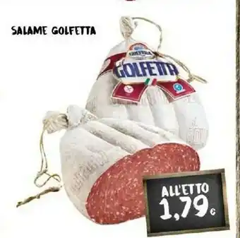 Doro Supermercati Salame Golfetta offerta