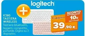 Expert Logitech Tastiera Wireless offerta
