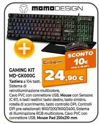 Expert Momodesign MD-GK000G offerta