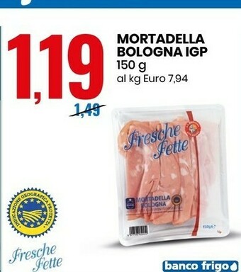 Eurospin Fresche fette Mortadella Bologna Igp offerta