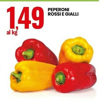 Eurospin Peperoni Rossi E Gialli offerta