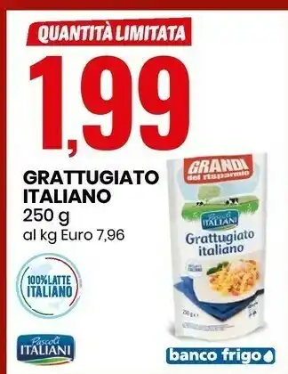 Eurospin Piaceri Italiani Grattugiato Italiano offerta