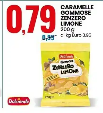 Eurospin Dolciando Caramelle Gommose Zenzero Limon offerta