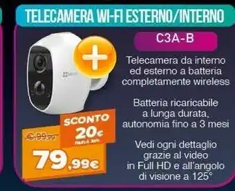 Expert Ezviz Telecamera C3A-B offerta