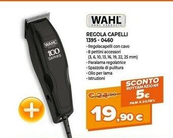 Expert Wahl Regola Capelli 1395 - 0460 offerta