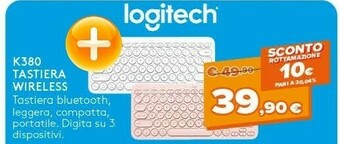 Expert Logitech Tastiera Wireless offerta