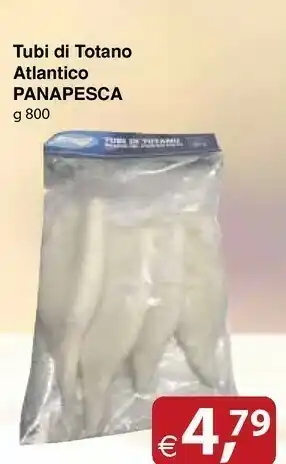 Docks Cash&Carry Pana pesca Tubi Di Totano Atlantico 800g offerta