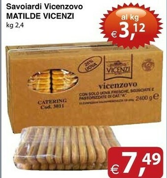 Matilde Vicenzi Savoiardi Vicenzovo