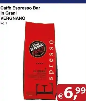 Docks Cash&Carry Vergnano Caffè Espresso Bar In Grani offerta