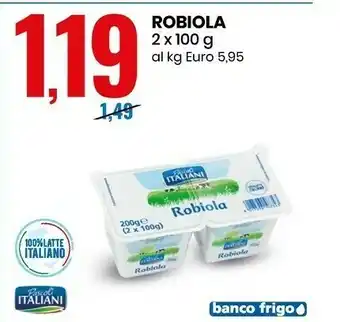 Eurospin Piaceri Italiani Robiola offerta