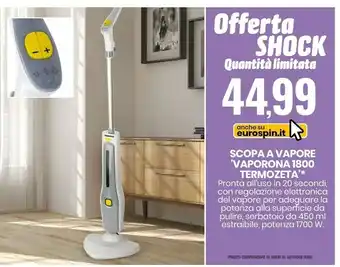Termozeta Scopa A Vapore Vaporona 1800