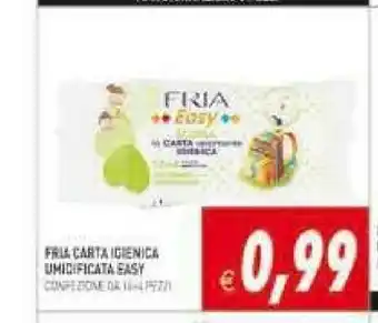 Supermercati Agorà Fria Carta Igienica Umidificata Easy offerta